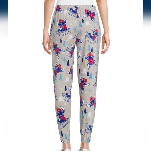 New Disney Stitch Women's Sleep Jogger With Pockets plus size - Picture 5 of 8